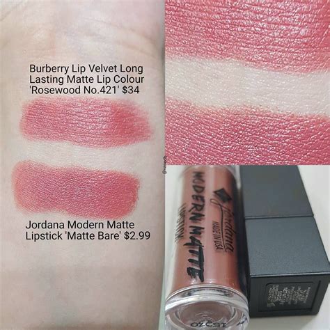 burberry rosewood lipstick dupe|lipstick dupe match.